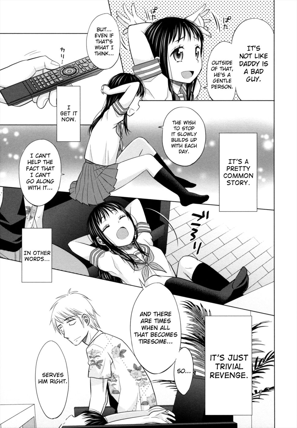 Hentai Manga Comic-A Girl, a Gangster and the Blue Night-Chapter 2-7